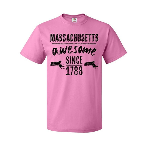 Inktastic Massachusetts Awesome Since 1788 T-Shirt