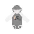 thumbnail image 1 of Inktastic Massachusetts Home is Where The Heart is with Watercolor Floral Girls Long Sleeve Baby Bodysuit, 1 of 4
