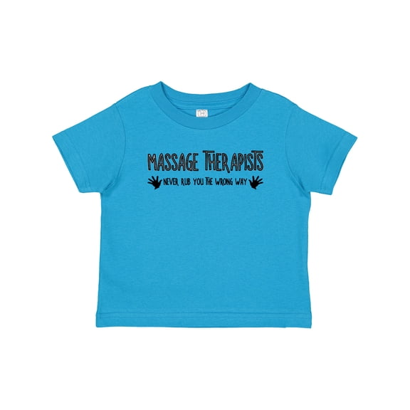 Inktastic Massage Therapists Hands Rub Boys or Girls Baby T-Shirt