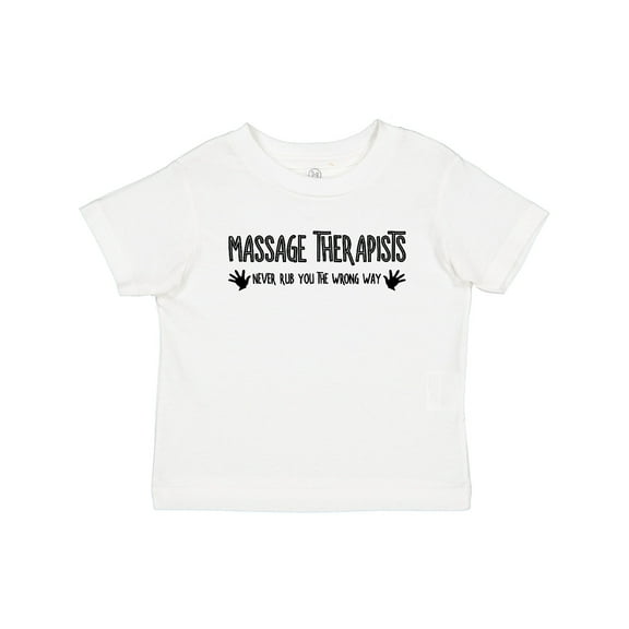 Inktastic Massage Therapists Hands Rub Boys or Girls Baby T-Shirt