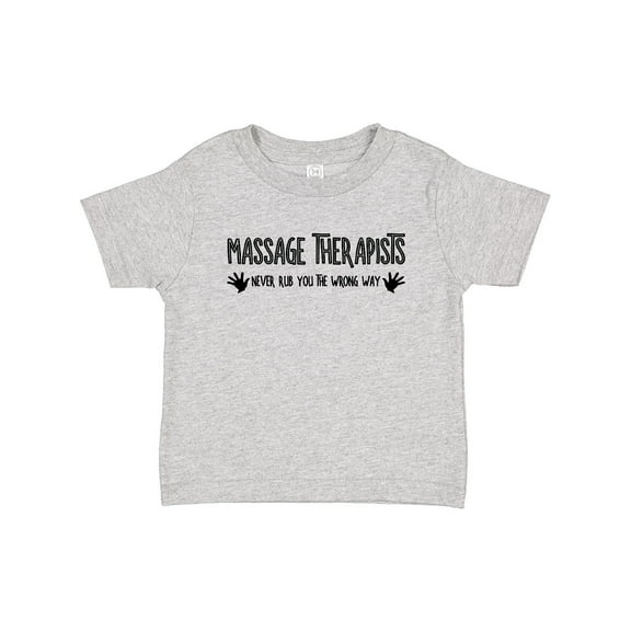 Inktastic Massage Therapists Hands Rub Boys or Girls Baby T-Shirt