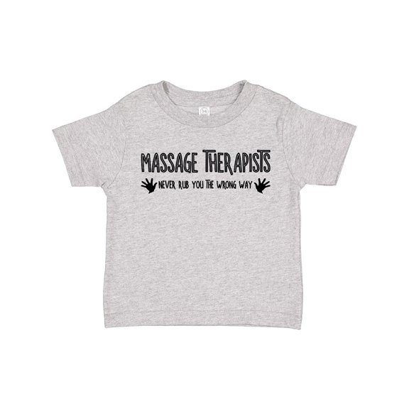 Inktastic Massage Therapists Hands Rub Boys or Girls Toddler T-Shirt