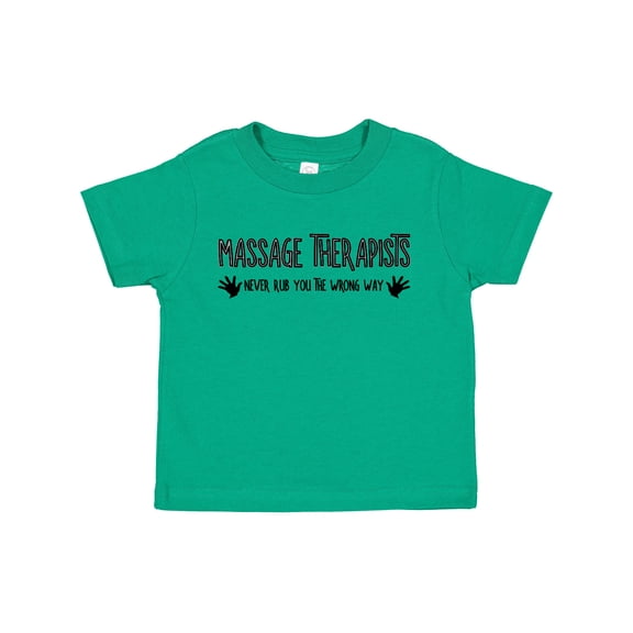 Inktastic Massage Therapists Hands Rub Boys or Girls Toddler T-Shirt