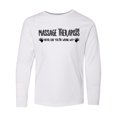 thumbnail image 1 of Inktastic Massage Therapists Hands Rub Long Sleeve Youth T-Shirt, 1 of 5