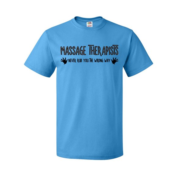 Inktastic Massage Therapists Hands Rub T-Shirt