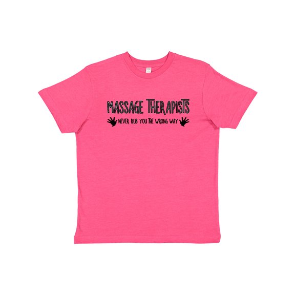 Inktastic Massage Therapists Hands Rub Youth T-Shirt