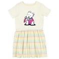 thumbnail image 1 of Inktastic Glamour Girl Westie Dog Girls Toddler Dress, 1 of 5