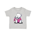thumbnail image 1 of Inktastic Material Girl Westie Dog Girls Toddler T-Shirt, 1 of 5
