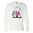thumbnail image 1 of Inktastic Material Girl Westie Dog Long Sleeve T-Shirt, 1 of 5