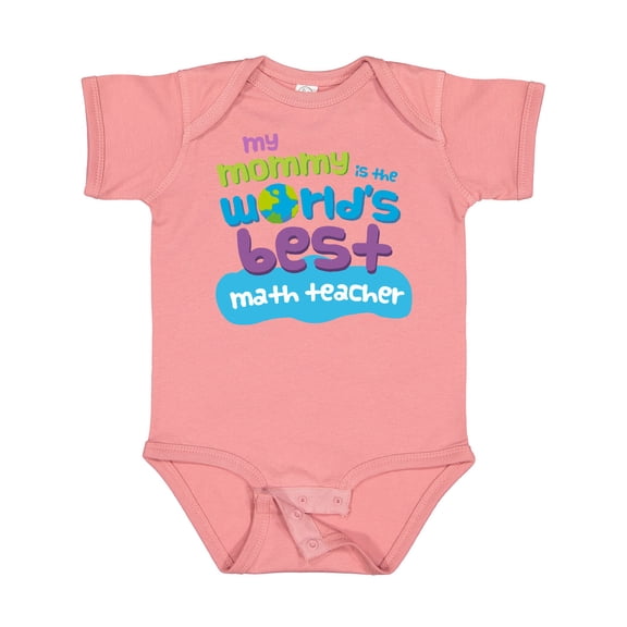 Inktastic Math Teacher Gifts for Kids Boys or Girls Baby Bodysuit
