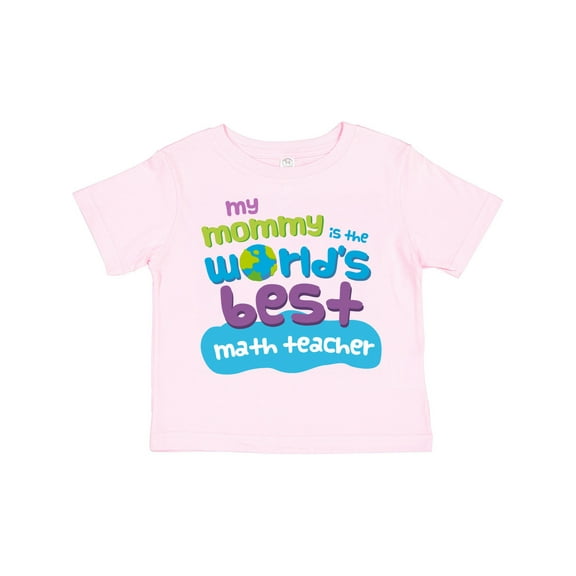 Inktastic Math Teacher Gifts for Kids Boys or Girls Toddler T-Shirt