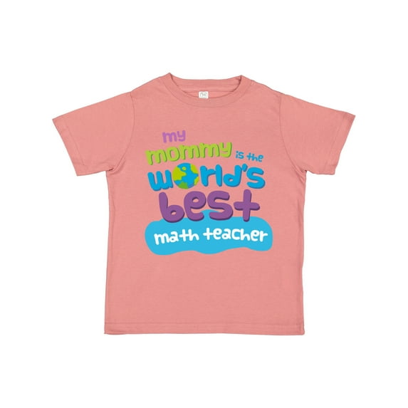 Inktastic Math Teacher Gifts for Kids Boys or Girls Toddler T-Shirt