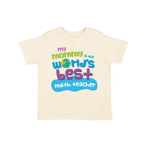 Inktastic Math Teacher Gifts for Kids Boys or Girls Toddler T-Shirt