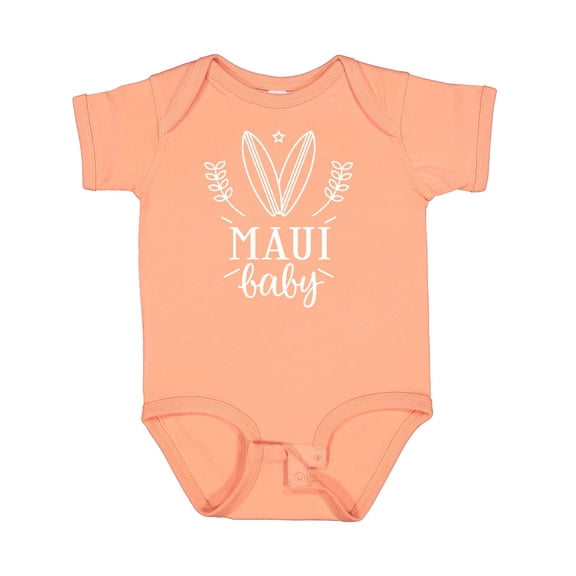 Inktastic Maui Hawaii Baby Surfing Boys or Girls Baby Bodysuit