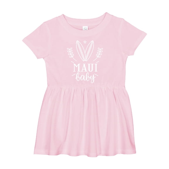 Inktastic Maui Hawaii Baby Surfing Girls Baby Dress