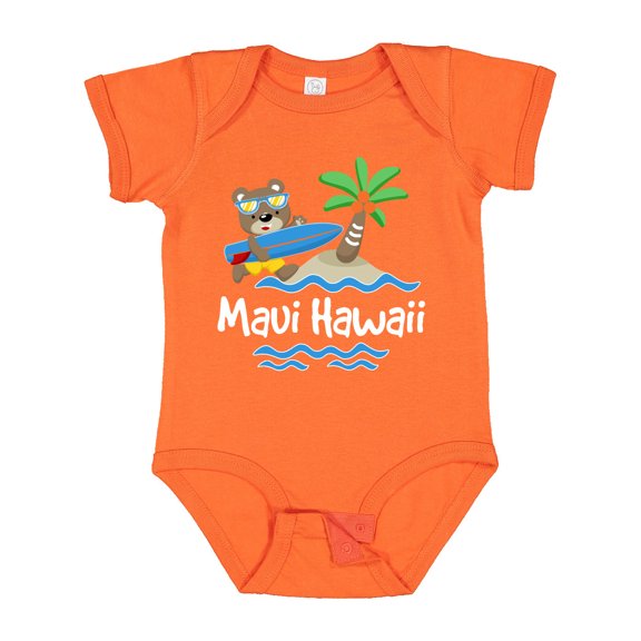 Inktastic Maui Hawaii Cute Vacation Boys or Girls Baby Bodysuit