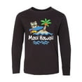 thumbnail image 1 of Inktastic Maui Hawaii Cute Vacation Long Sleeve Youth T-Shirt, 1 of 5