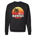 thumbnail image 1 of Inktastic Maui Hawaii Retro Sunset Adult Sweatshirt, 1 of 4