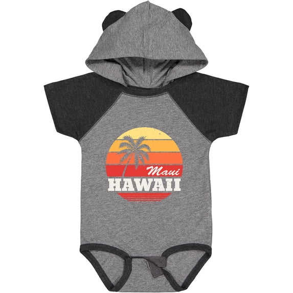 Inktastic Maui Hawaii Retro Sunset Boys or Girls Baby Bodysuit