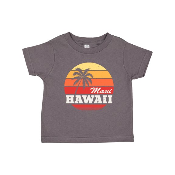 Inktastic Maui Hawaii Retro Sunset Boys or Girls Toddler T-Shirt