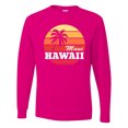 thumbnail image 1 of Inktastic Maui Hawaii Retro Sunset Long Sleeve T-Shirt, 1 of 5