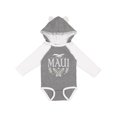 thumbnail image 1 of Inktastic Maui Hawaii Surfing Boys or Girls Long Sleeve Baby Bodysuit, 1 of 5