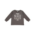 thumbnail image 1 of Inktastic Maui Hawaii Surfing Boys or Girls Long Sleeve Toddler T-Shirt, 1 of 5