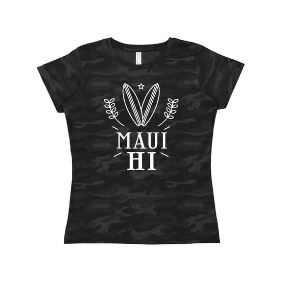 Inktastic Maui Hawaii Surfing Vacation Women's T-Shirt