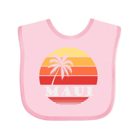 Inktastic Maui Hawaii Vacation Boys or Girls Baby Bib