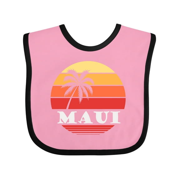 Inktastic Maui Hawaii Vacation Boys or Girls Baby Bib