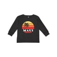 thumbnail image 1 of Inktastic Maui Hawaii Vacation Boys or Girls Long Sleeve Toddler T-Shirt, 1 of 5
