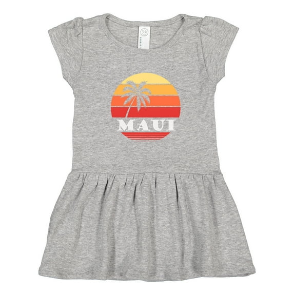Inktastic Maui Hawaii Vacation Girls Toddler Dress
