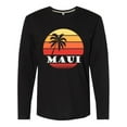 thumbnail image 1 of Inktastic Maui Hawaii Vacation Long Sleeve T-Shirt, 1 of 5