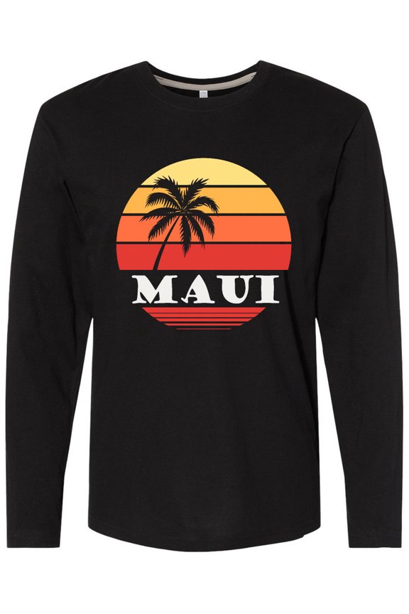 Maui Hawaii Vacation Long Sleeve T-Shirt