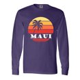 thumbnail image 1 of Inktastic Maui Hawaii Vacation Long Sleeve T-Shirt, 1 of 5