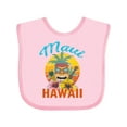 thumbnail image 1 of Inktastic Maui Hawaii Vacation Tiki Boys or Girls Baby Bib, 1 of 4