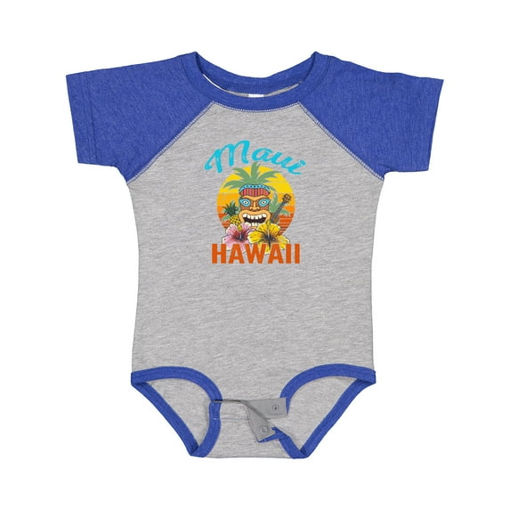 Inktastic Maui Hawaii Vacation Tiki Boys or Girls Baby Bodysuit
