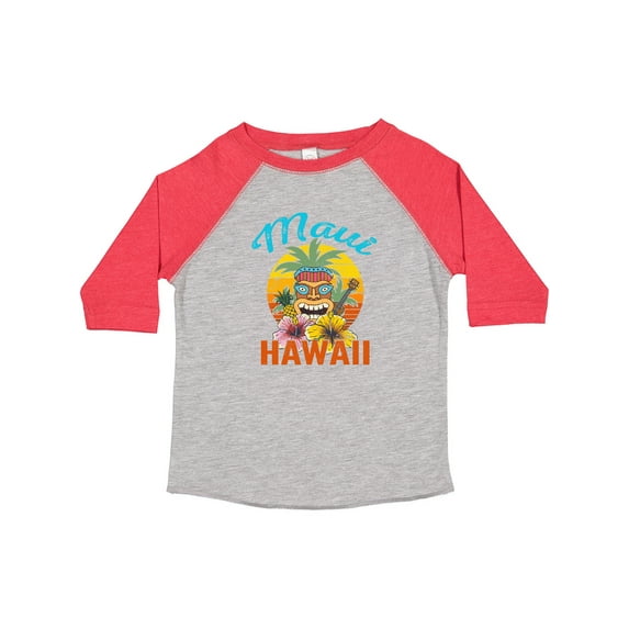 Inktastic Maui Hawaii Vacation Tiki Boys or Girls Toddler T-Shirt