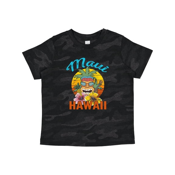 Inktastic Maui Hawaii Vacation Tiki Boys or Girls Toddler T-Shirt