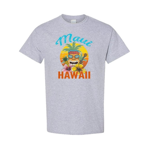 Inktastic Maui Hawaii Vacation Tiki T-Shirt