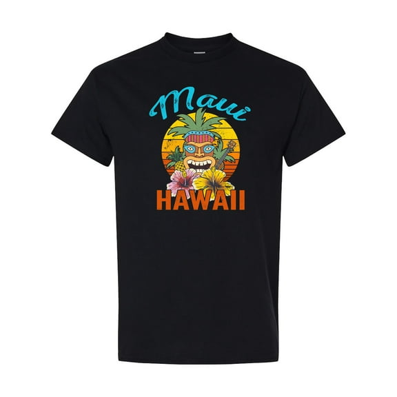 Inktastic Maui Hawaii Vacation Tiki T-Shirt