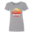 thumbnail image 1 of Inktastic Maui Hawaii Vacation Women's T-Shirt, 1 of 5