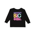 thumbnail image 1 of Inktastic MawMaw's Big Girl Girls Long Sleeve Toddler T-Shirt, 1 of 5