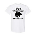 thumbnail image 1 of Inktastic Mawmaw Bear Grandma T-Shirt, 1 of 5
