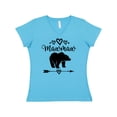 thumbnail image 1 of Inktastic Mawmaw Bear Grandma Women's V-Neck T-Shirt, 1 of 5