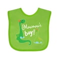 thumbnail image 1 of Inktastic Mawmaw Boy Grandson Dinosaur Boys Baby Bib, 1 of 4