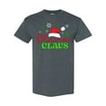 thumbnail image 1 of Inktastic Mawmaw Claus with Christmas Santa Hat and Snowflakes T-Shirt, 1 of 5