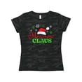 thumbnail image 1 of Inktastic Mawmaw Claus with Christmas Santa Hat and Snowflakes Women's T-Shirt, 1 of 5