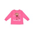 thumbnail image 1 of Inktastic Mawmaw Girl Ballerina Monkey Girls Long Sleeve Toddler T-Shirt, 1 of 5