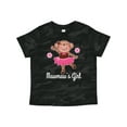 thumbnail image 1 of Inktastic Mawmaw Girl Ballerina Monkey Girls Toddler T-Shirt, 1 of 5
